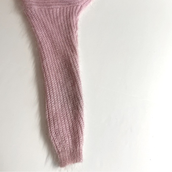 50%Mohair Vintage 1960s Covers super fuzzy feminine retro sweater .Size L - Picture 11 of 11